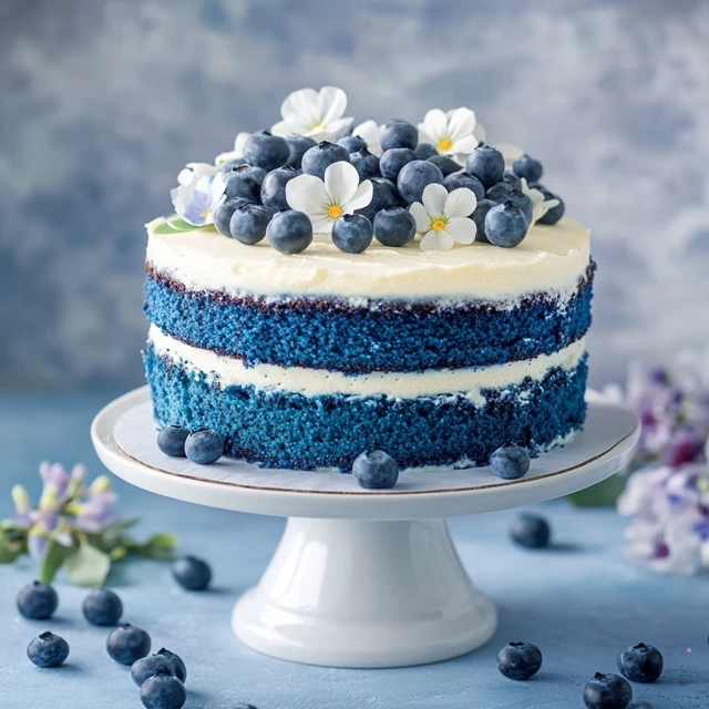 blue velvet cake