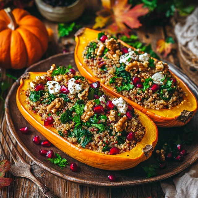 Stuffed Butternut Squash