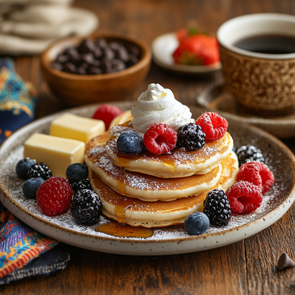 mini pancakes