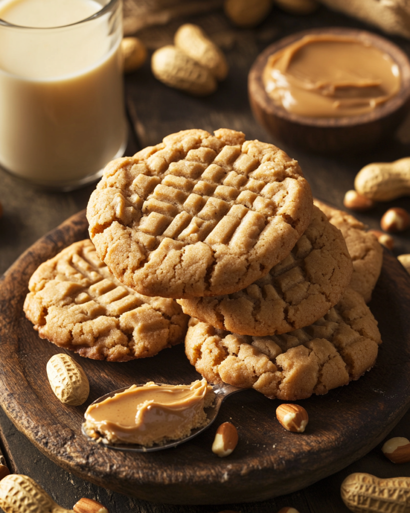 Air Fryer Peanut Butter Cookies