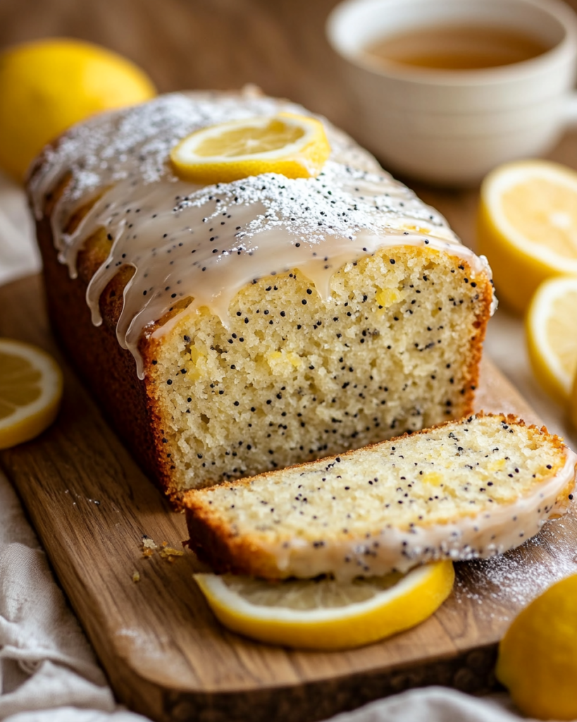 lemon poppy seed loaf